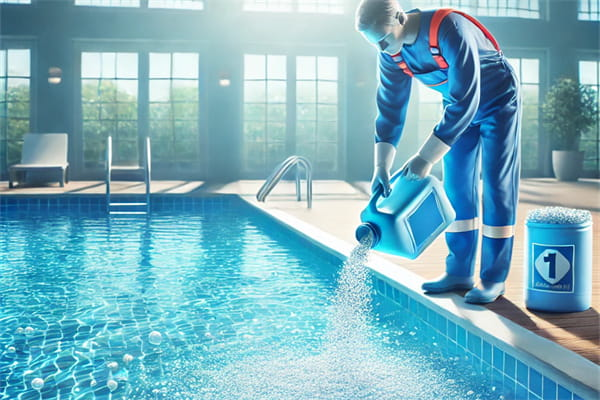 Swimming pool disinfection